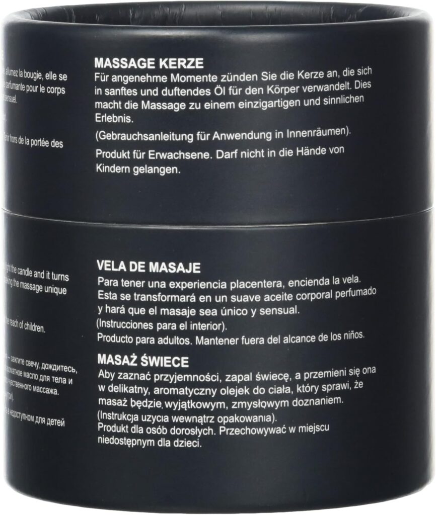 Plaisirs Secrets candela da massaggio al cocco, 80 ml – foto 4
