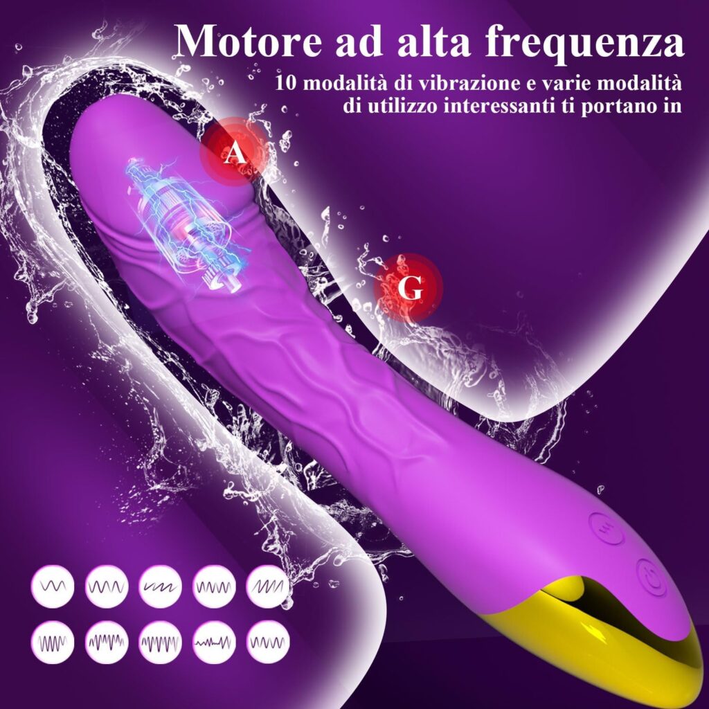AMOZICI – vibratore realistico da 21 cm – foto 3