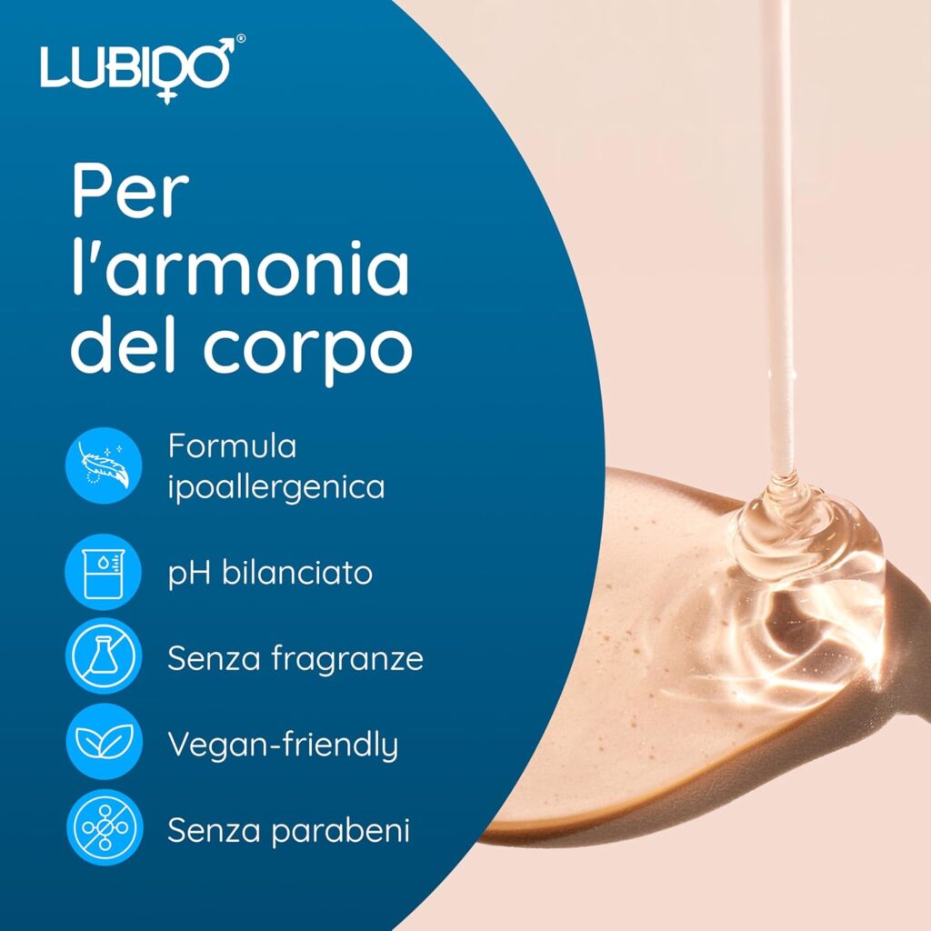 Lubido Original – lubrificante a base d'acqua 250 ml – foto 3
