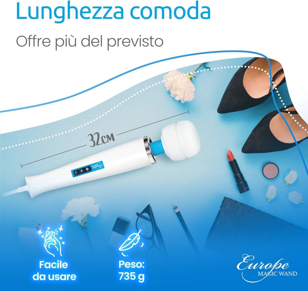 Europe Magic Wand – massaggiatore – foto 3