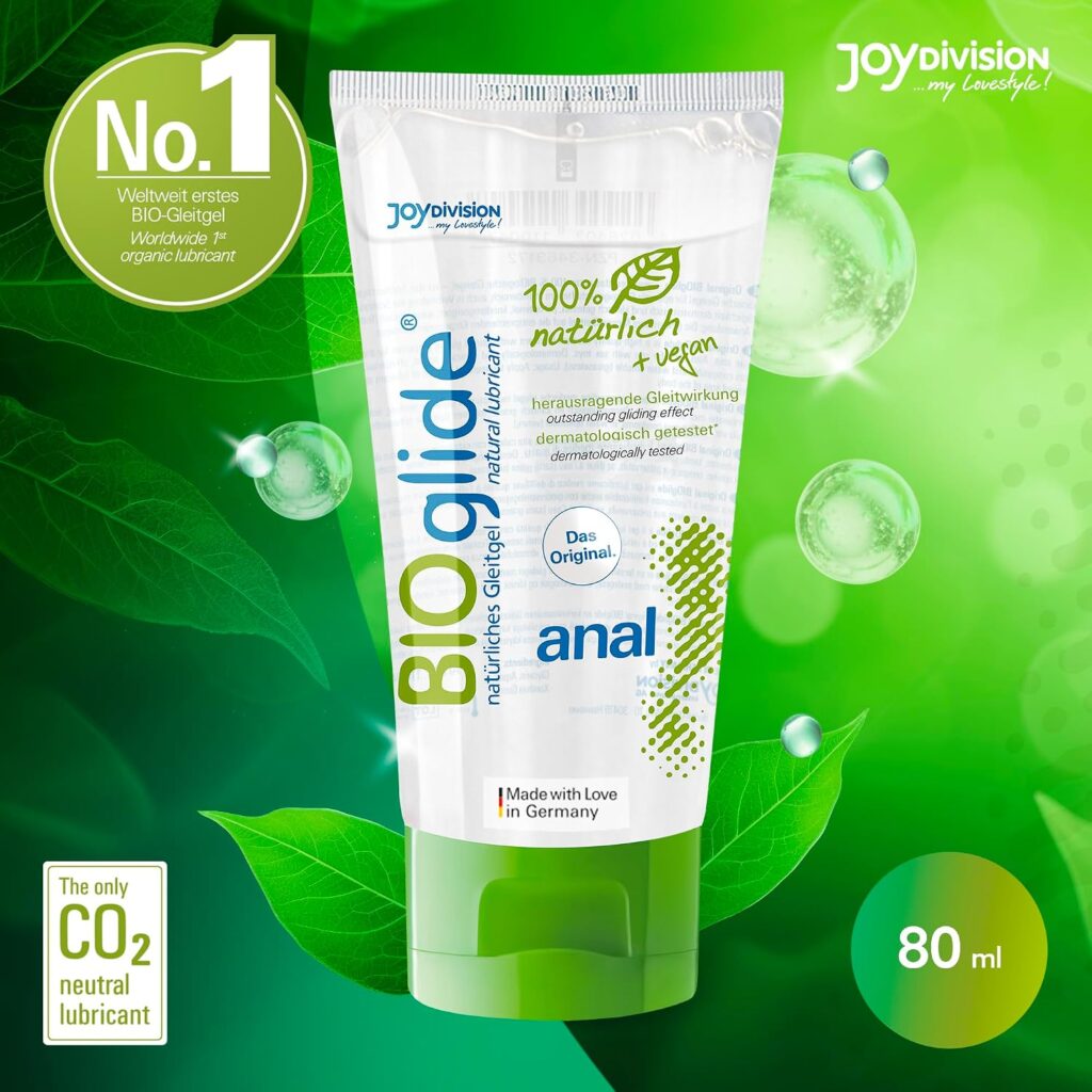 Joydivision Bioglide Anal – lubrificante bio 80 ml – foto 2
