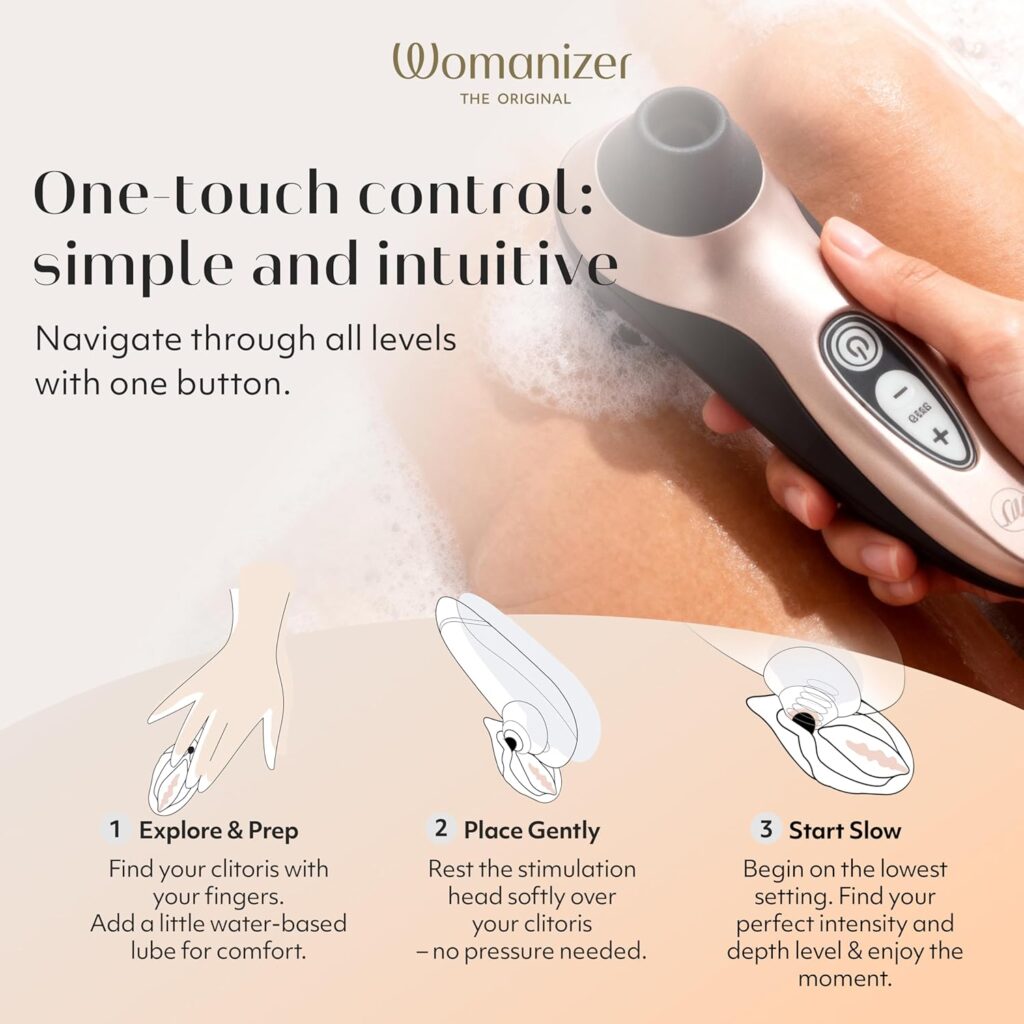 Womanizer Pro40 – succhia-clitoride ad aria – foto 4