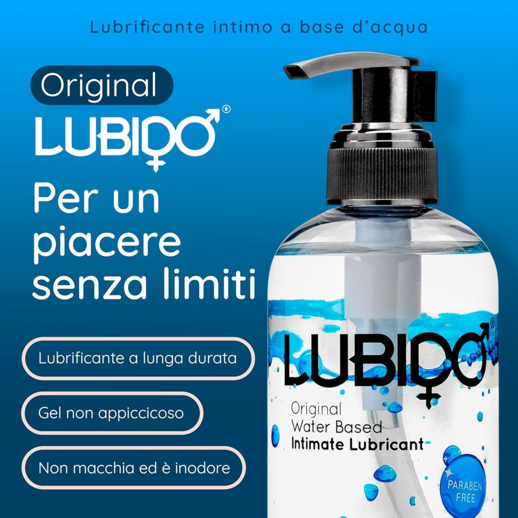 Lubido Original – lubrificante a base d'acqua 250 ml – foto 2