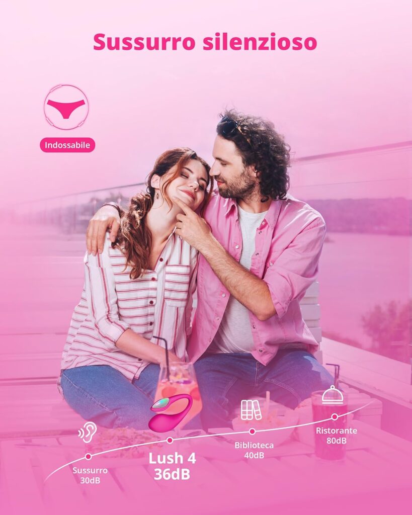 Lovense Lush 4 – ovetto vibrante indossabile con app – foto 5