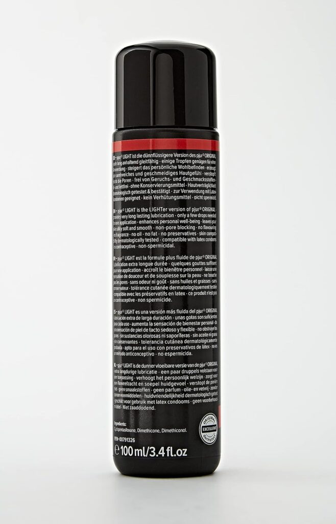 pjur LIGHT – gel al silicone, 2 x 100 ml – foto 2