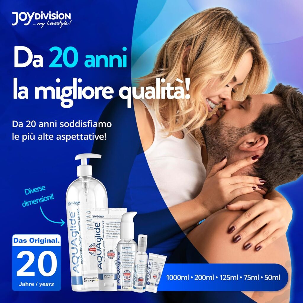 Joydivision Aquaglide – lubrificante all'acqua 200 ml – foto 4
