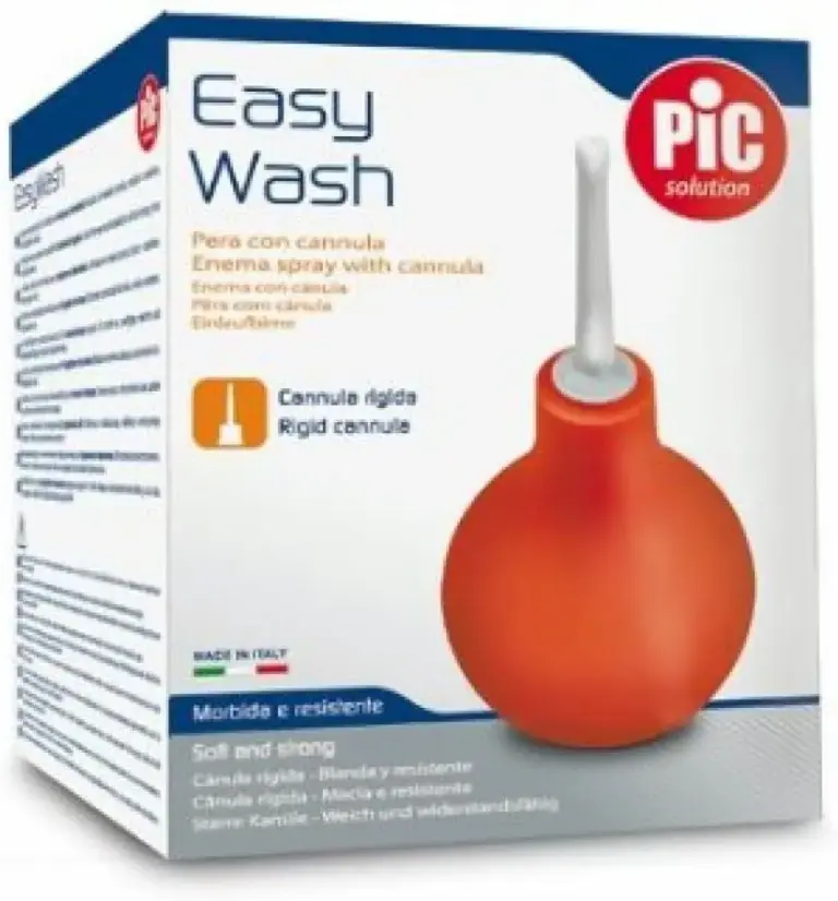 Artsana Pic peretta per clistere 365 ml con cannula rigida