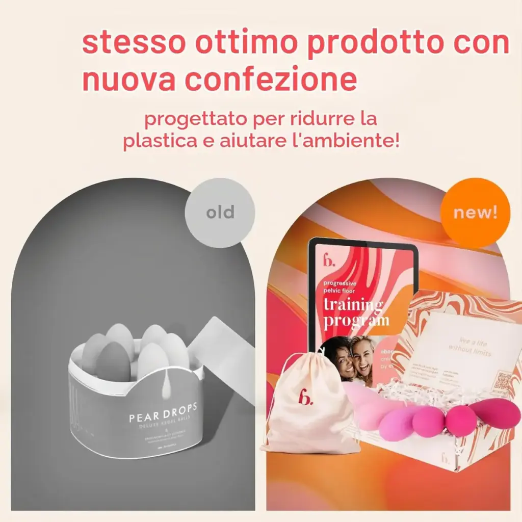 Bodyotics set pesi Kegel in silicone – 6 pezzi – foto 3
