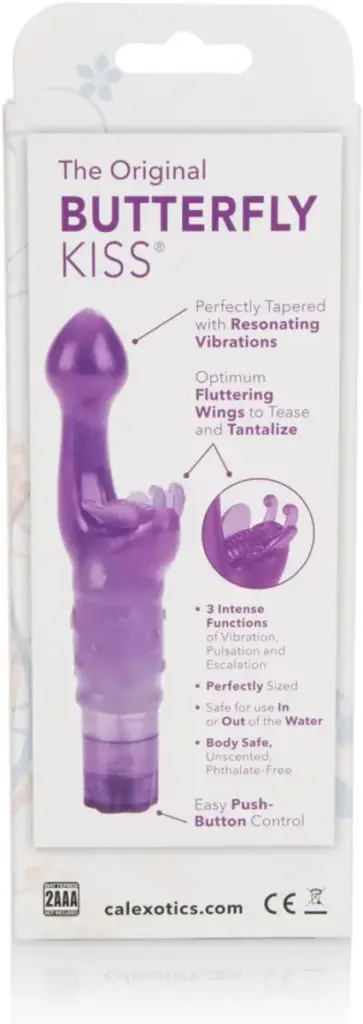 CalExotics Butterfly Kiss – vibratore rabbit a farfalla – foto 4