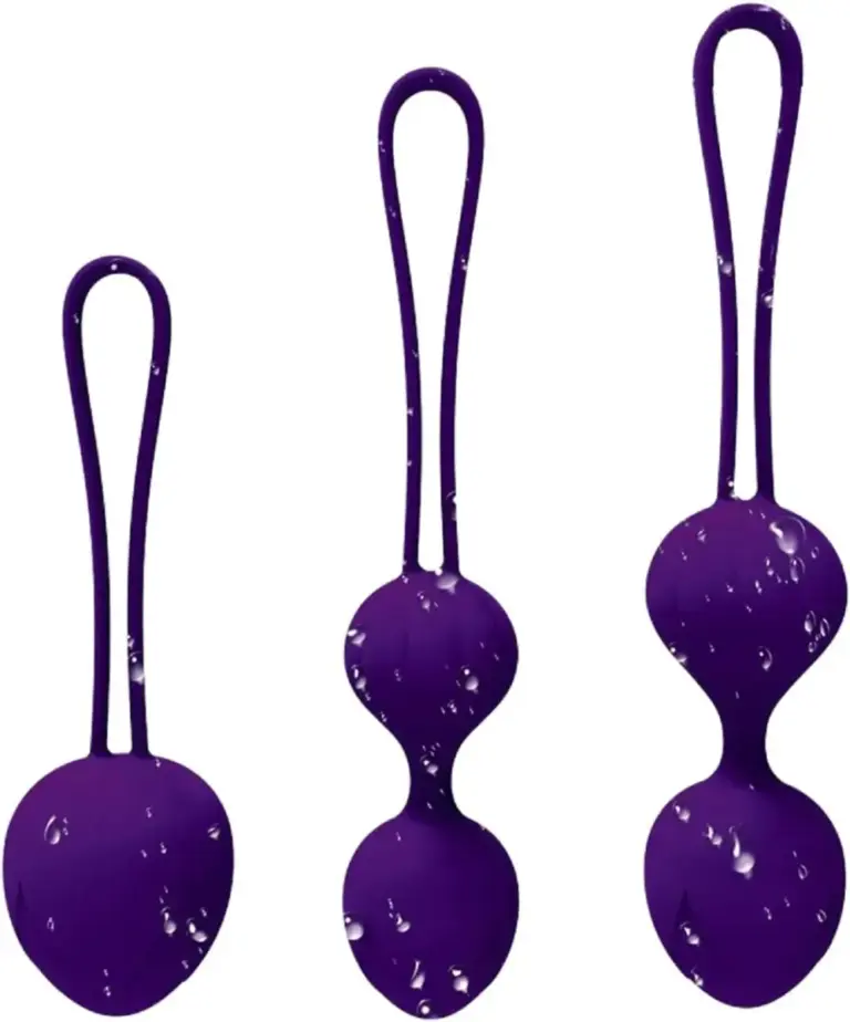 Coni vaginali per esercizi di Kegel – set da 3 in silicone