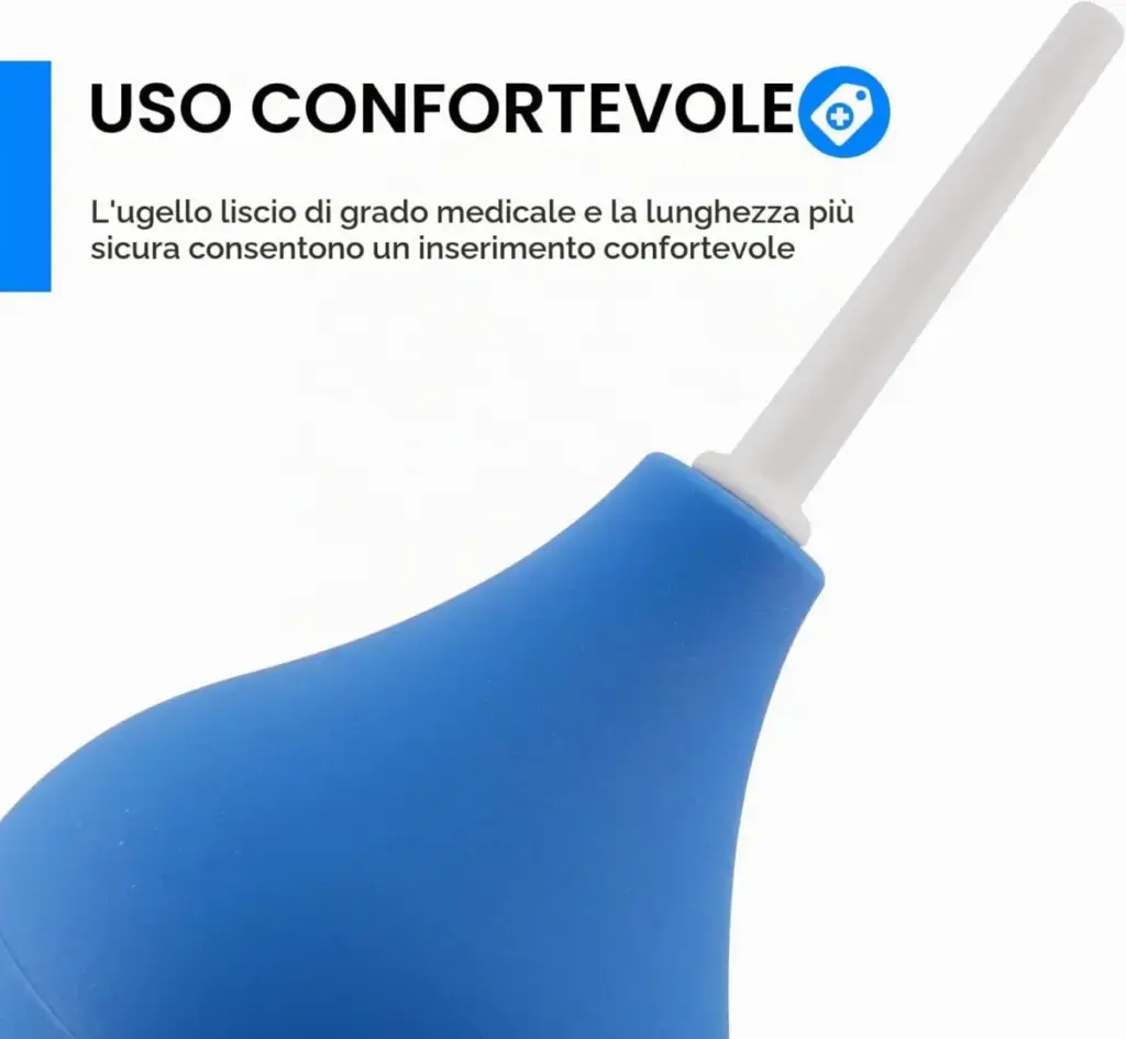 Doccetta anale a pera da 220 ml – per l'igiene intima – foto 2