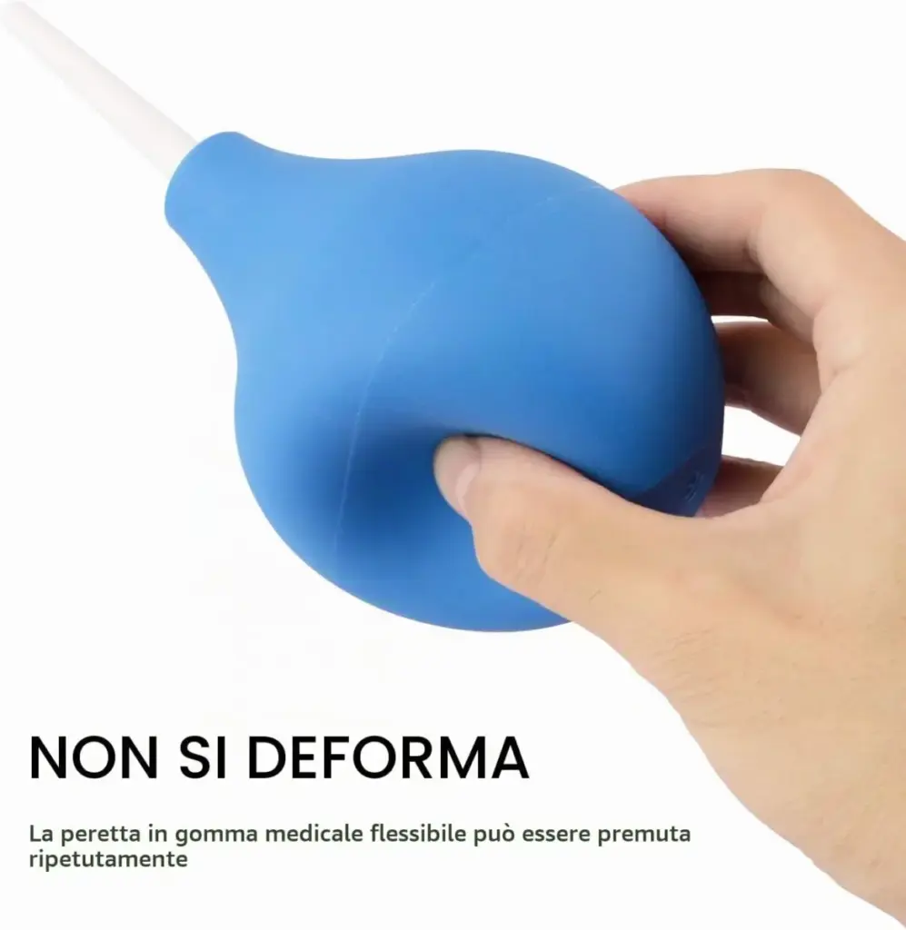 Doccetta anale a pera da 220 ml – per l'igiene intima – foto 4