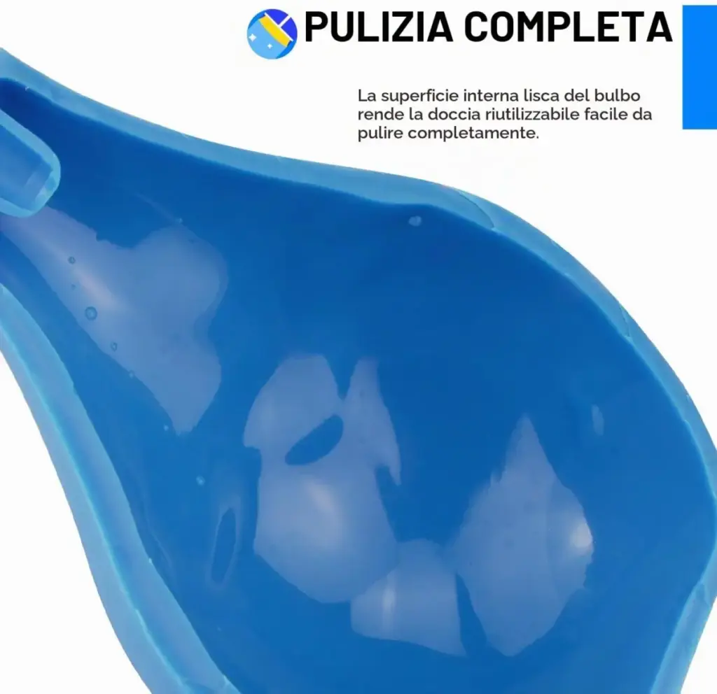 Doccetta anale a pera da 220 ml – per l'igiene intima – foto 6