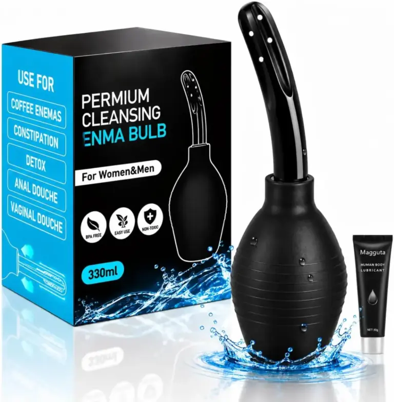 Doccetta anale in silicone da 310 ml – irrigatore intimo