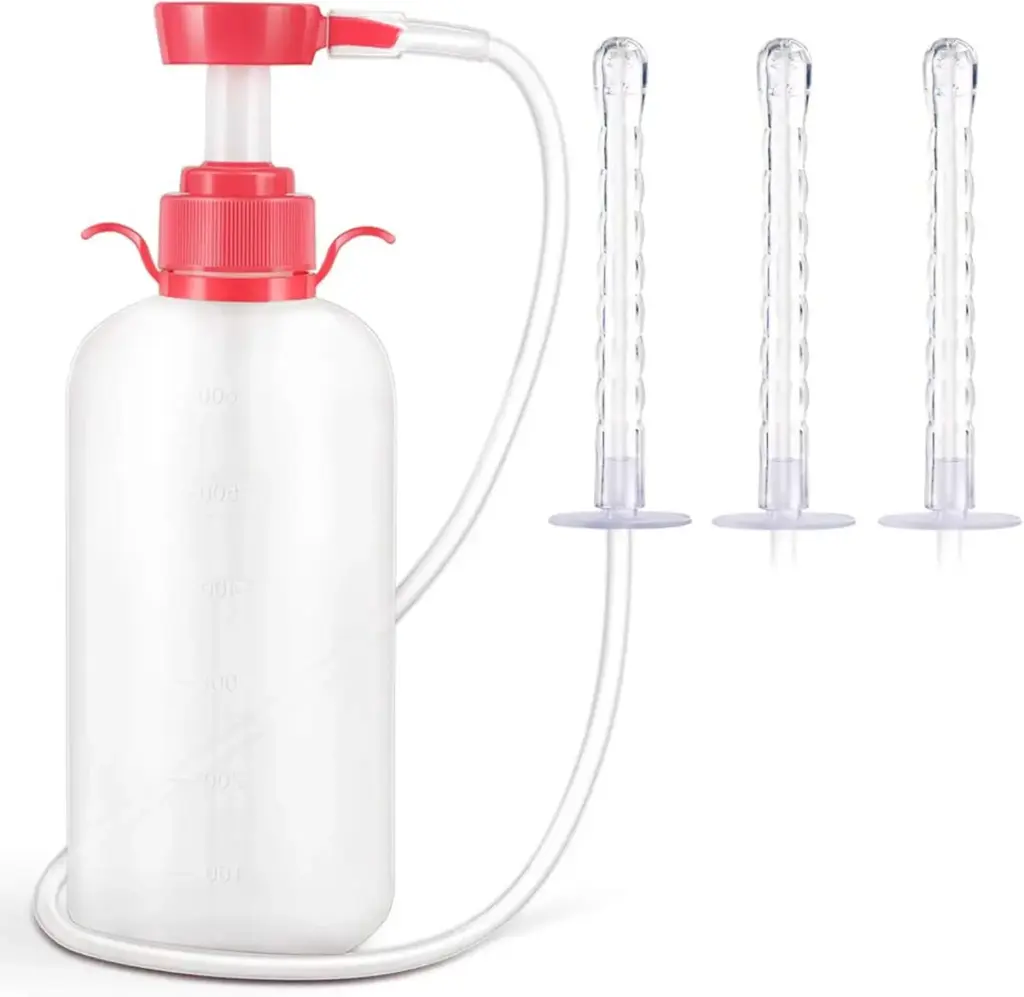 Doccetta intima riutilizzabile 600 ml – con 3 cannule