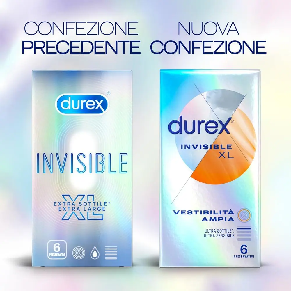 Durex Invisible XL – preservativi ultrasottili taglia larga – foto 3