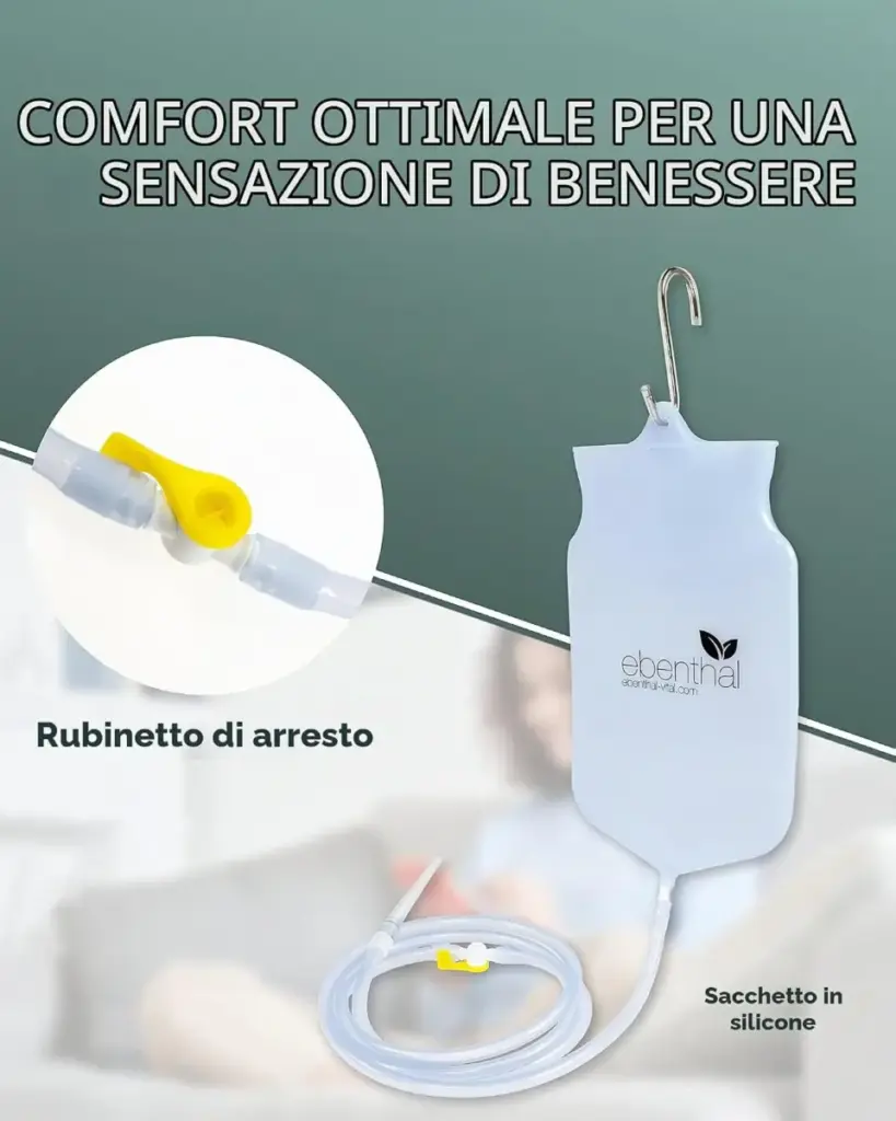 Ebenthal Vital – kit doccia anale con sacca da 2 litri – foto 3