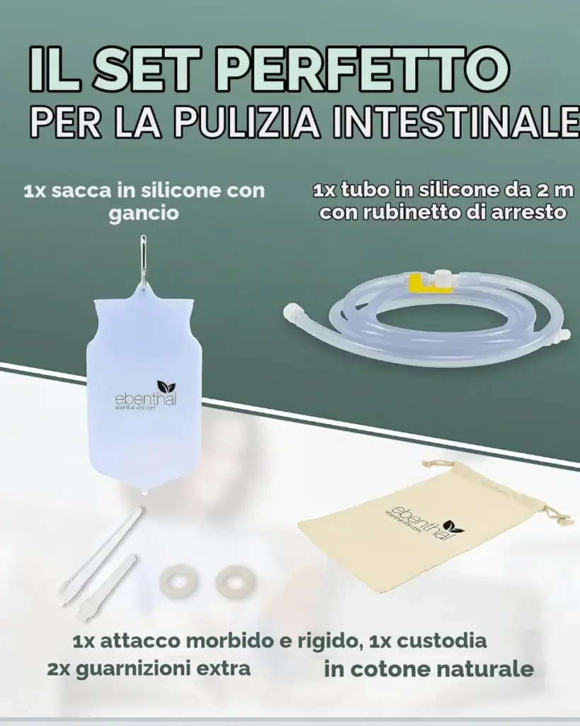 Ebenthal Vital – kit doccia anale con sacca da 2 litri – foto 4
