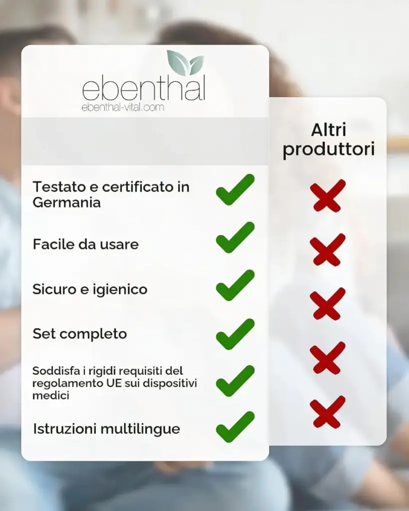 Ebenthal Vital – kit doccia anale con sacca da 2 litri – foto 5