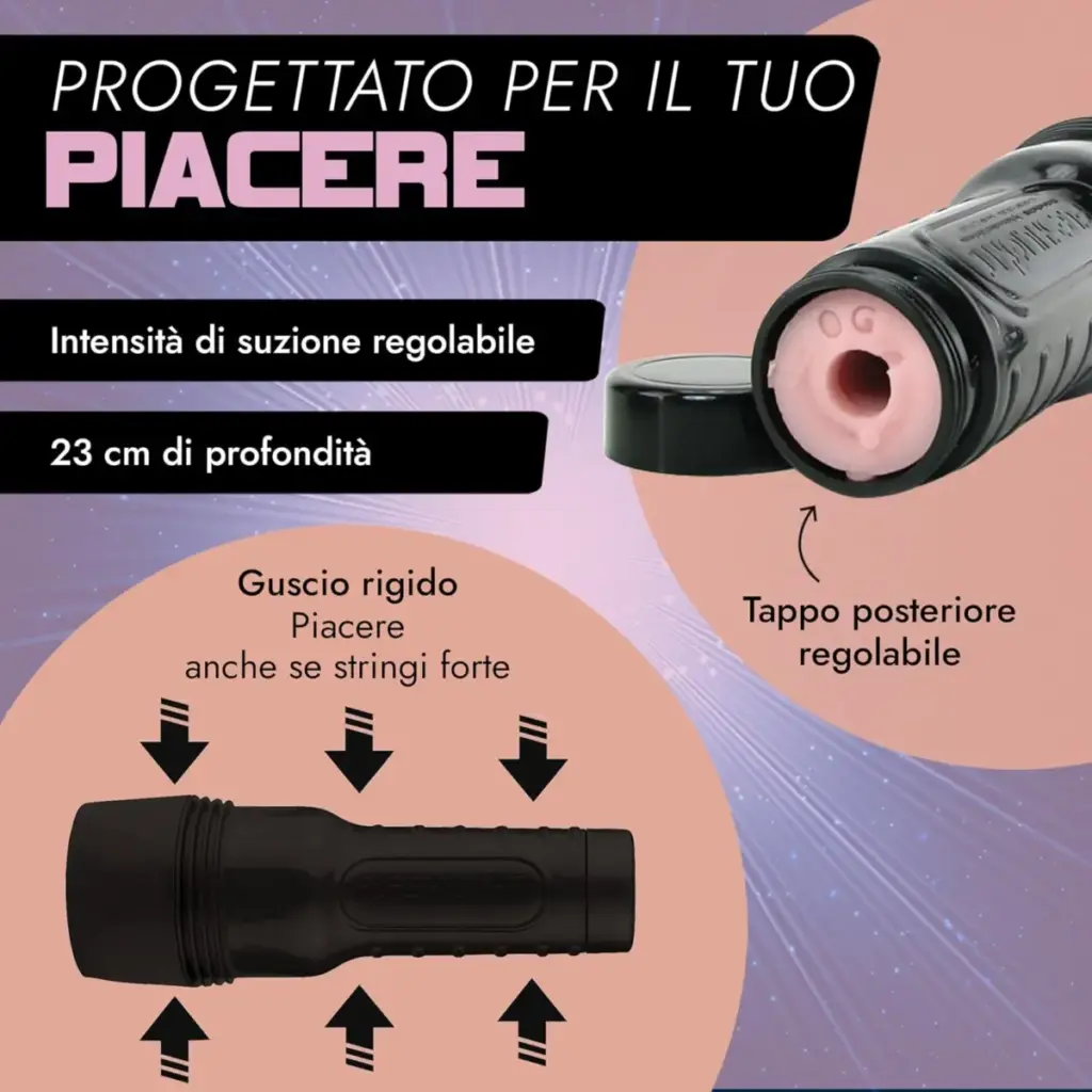 Fleshlight Stamina Training Unit Pink Lady – masturbatore – foto 4