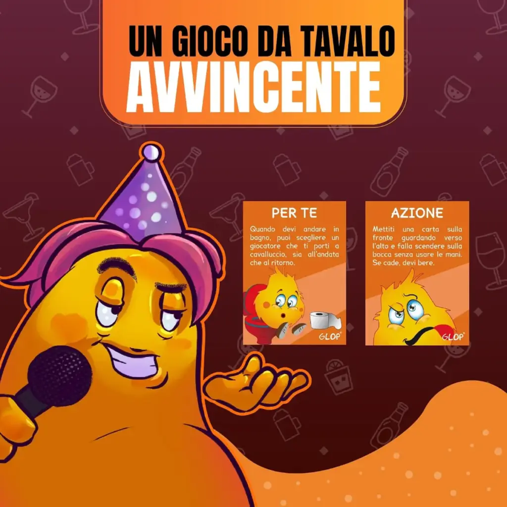 GLOP Game – gioco di carte da bere per feste tra adulti – foto 3