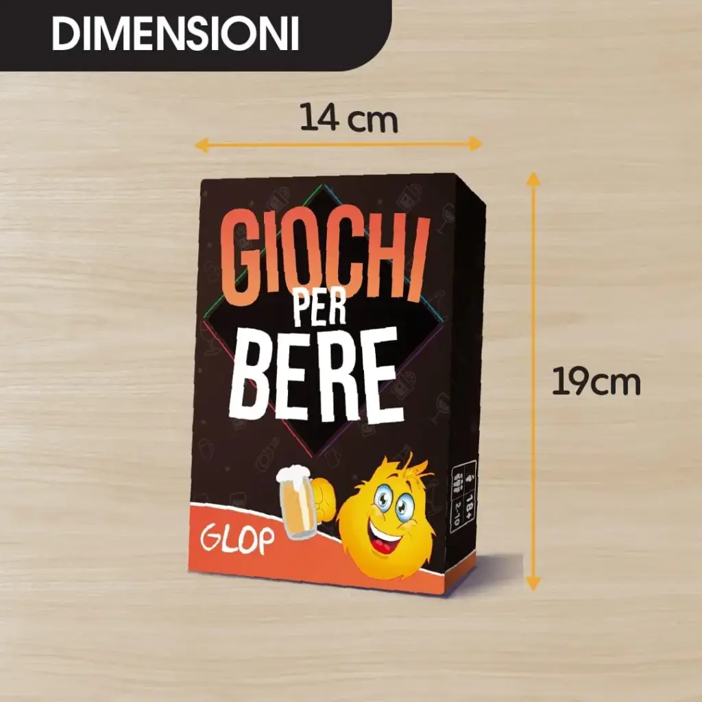GLOP Pack 400 carte – giochi per adulti da fare con gli amici – foto 3
