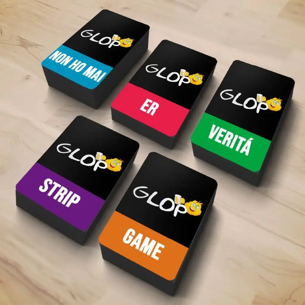 GLOP Pack 400 carte – giochi per adulti da fare con gli amici – foto 4