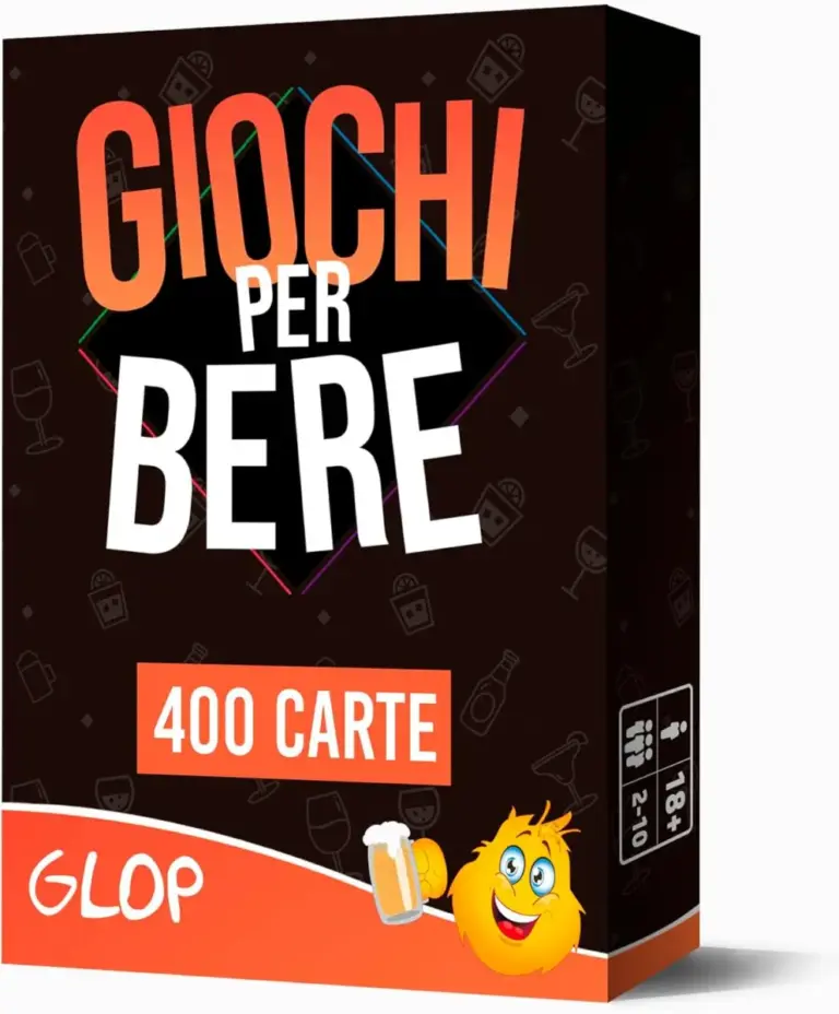 GLOP Pack 400 carte – giochi per adulti da fare con gli amici