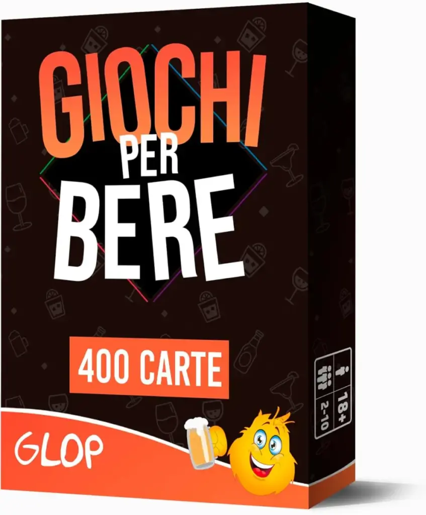 GLOP Pack 400 carte – giochi per adulti da fare con gli amici