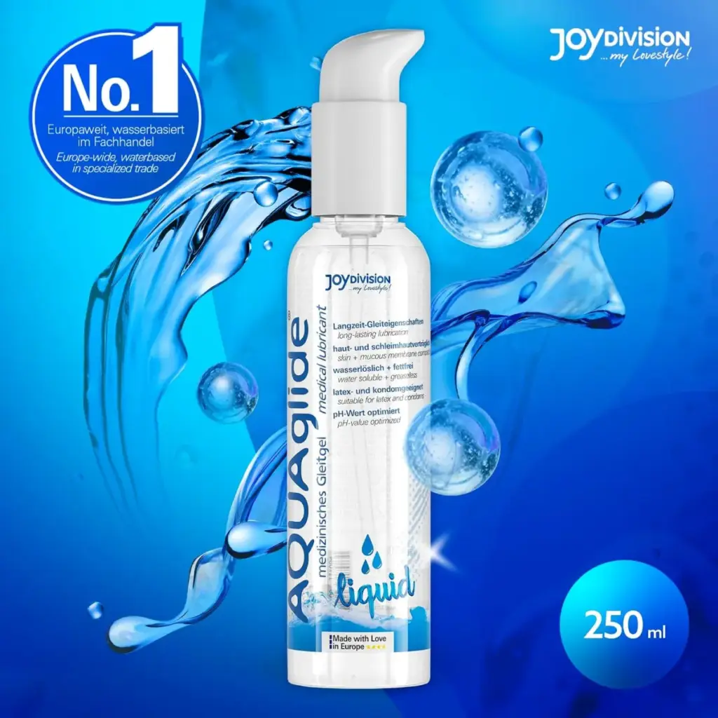 JOYDIVISION AQUAglide Liquid – lubrificante fluido 250 ml – foto 2