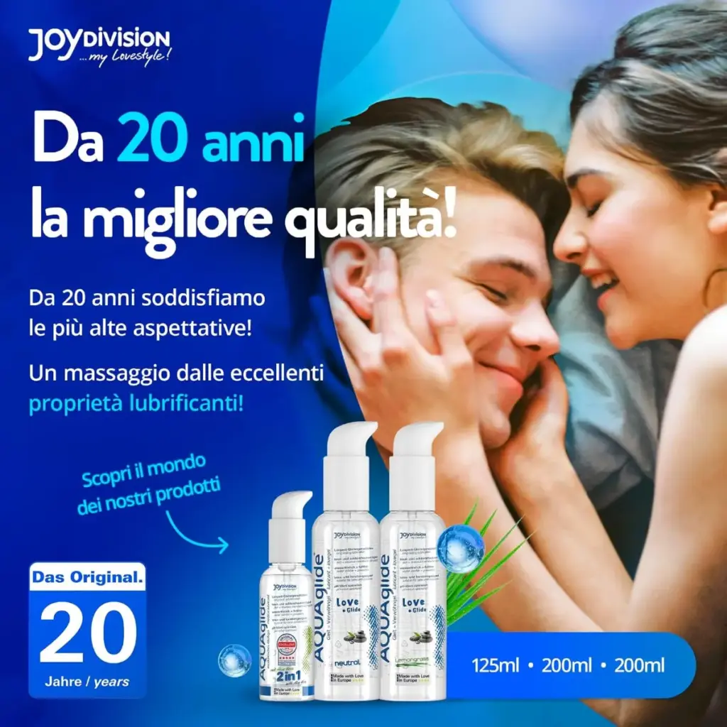 JOYDIVISION AQUAglide Massage + Glide – gel 2 in 1, 200 ml – foto 4
