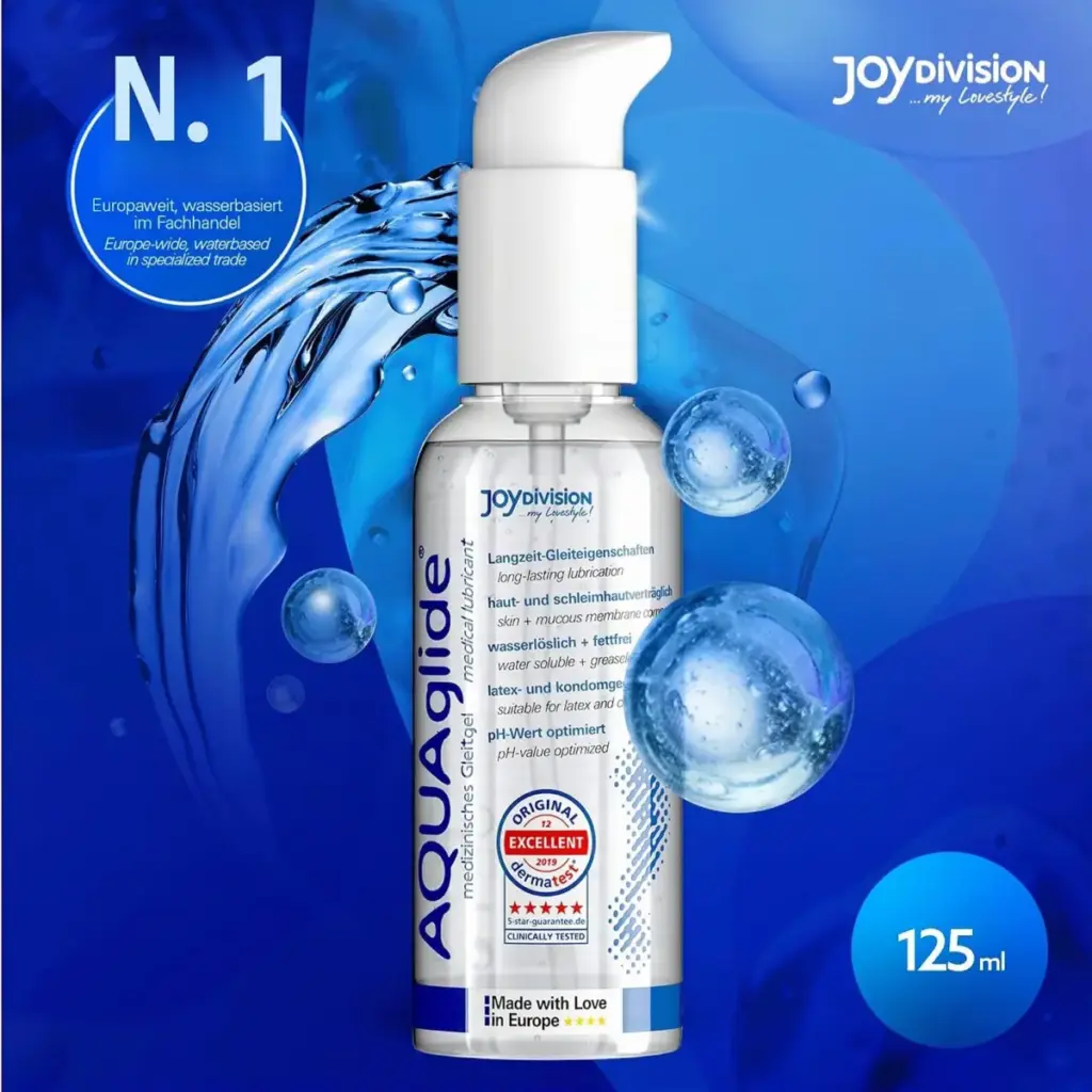 JOYDIVISION AQUAglide Original – lubrificante vegano 125 ml – foto 2