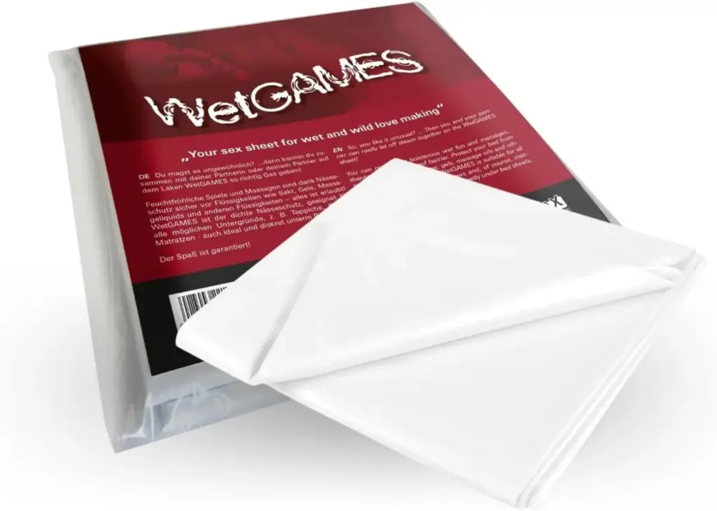 JOYDIVISION Wetgames – lenzuolo impermeabile per massaggi e giochi