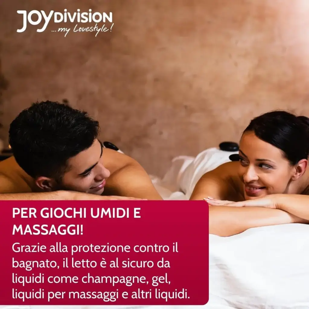 JOYDIVISION Wetgames – lenzuolo impermeabile per massaggi e giochi – foto 4