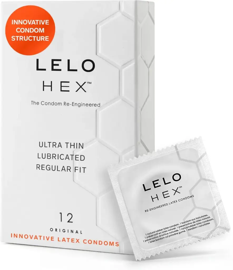 LELO HEX Original – preservativi sottili e resistenti (12 pz)