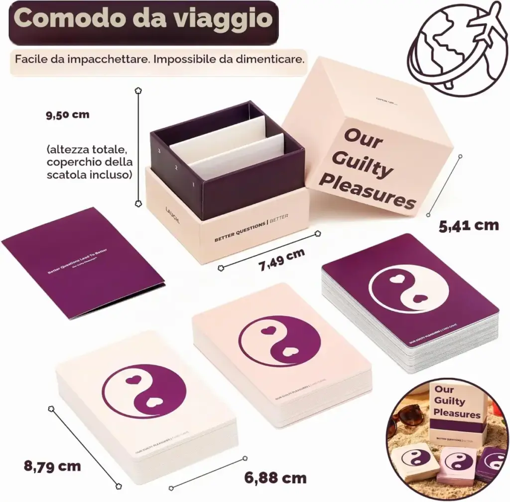 Our Guilty Pleasures – carte di conversazione per coppie – foto 2