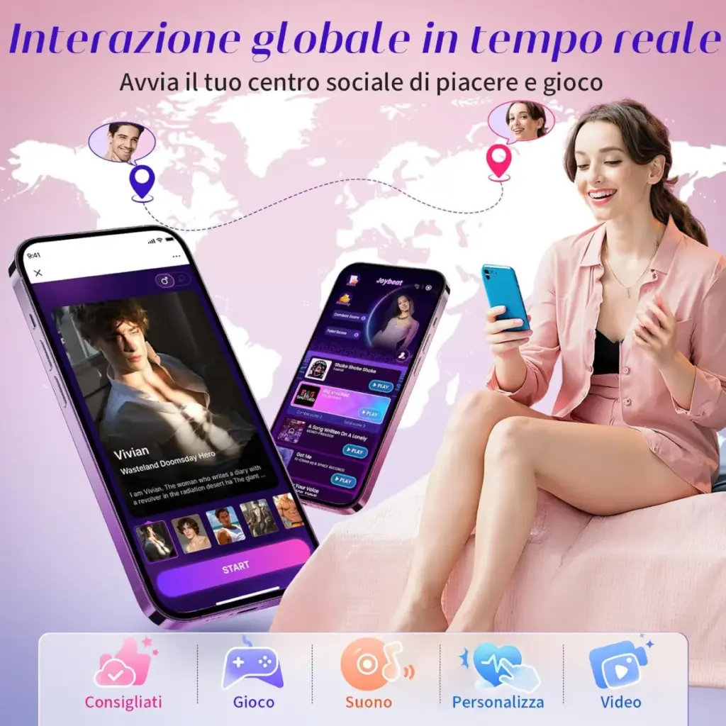 Ovetto vibrante a forma di C con app e doppio motore – foto 6