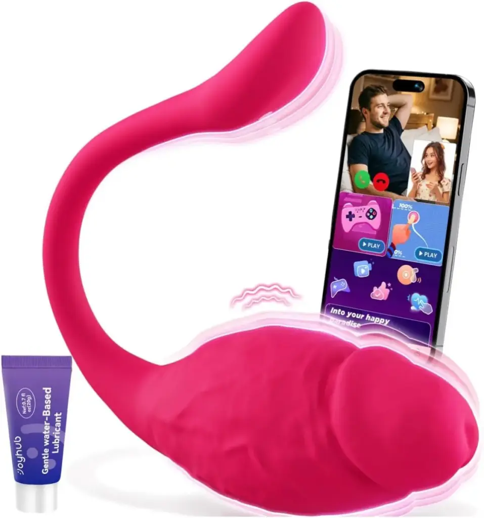 Ovetto vibrante con app e telecomando – silicone morbido