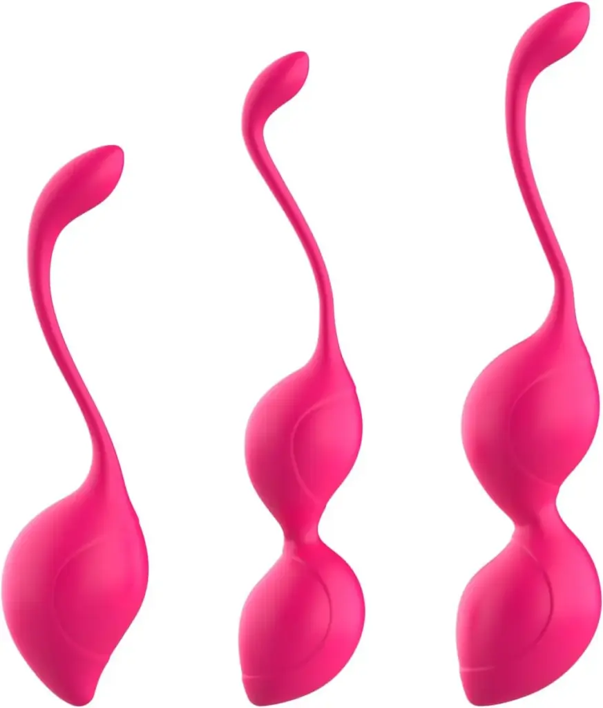 Palline di Kegel in silicone – set da 3 pesi diversi