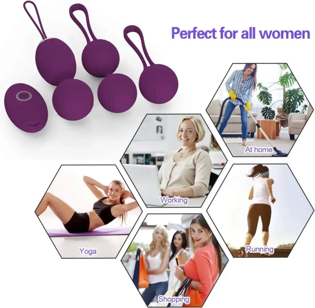 Palline di Kegel vibranti con telecomando – kit 3 pesi – foto 3
