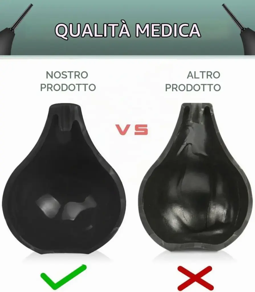 PropoDusche peretta per clistere 224 ml con 2 beccucci – foto 2