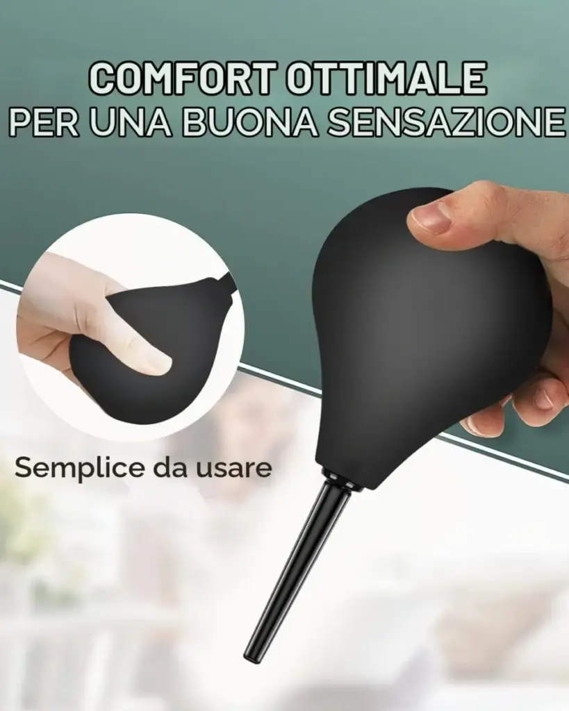 PropoDusche peretta per clistere 224 ml con 2 beccucci – foto 3