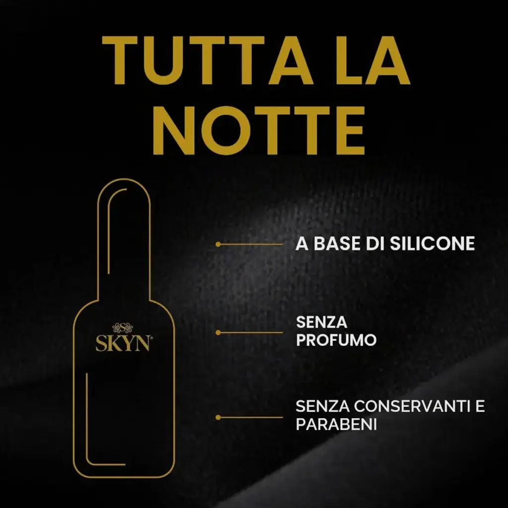 SKYN All Night Long – lubrificante al silicone, 2 x 80 ml – foto 3