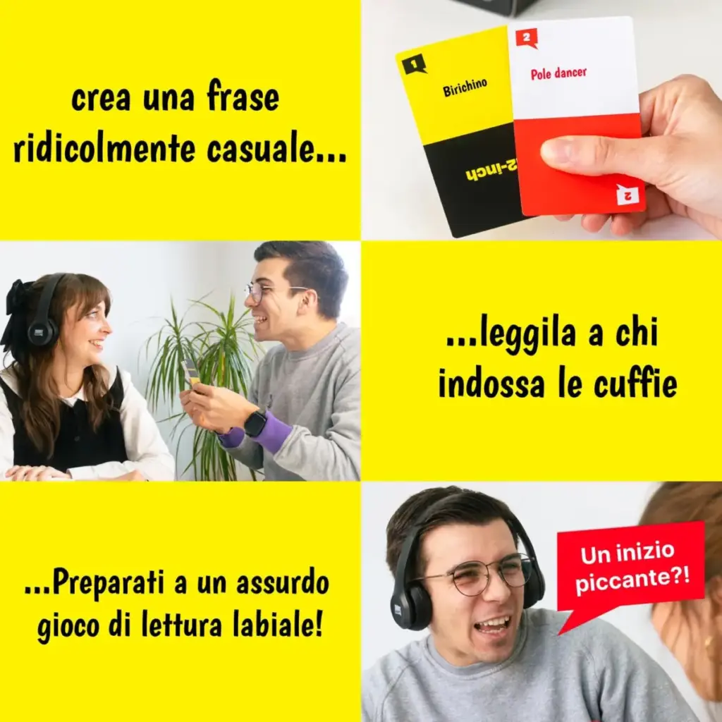 Sorry What – party game di lettura labiale per adulti – foto 6