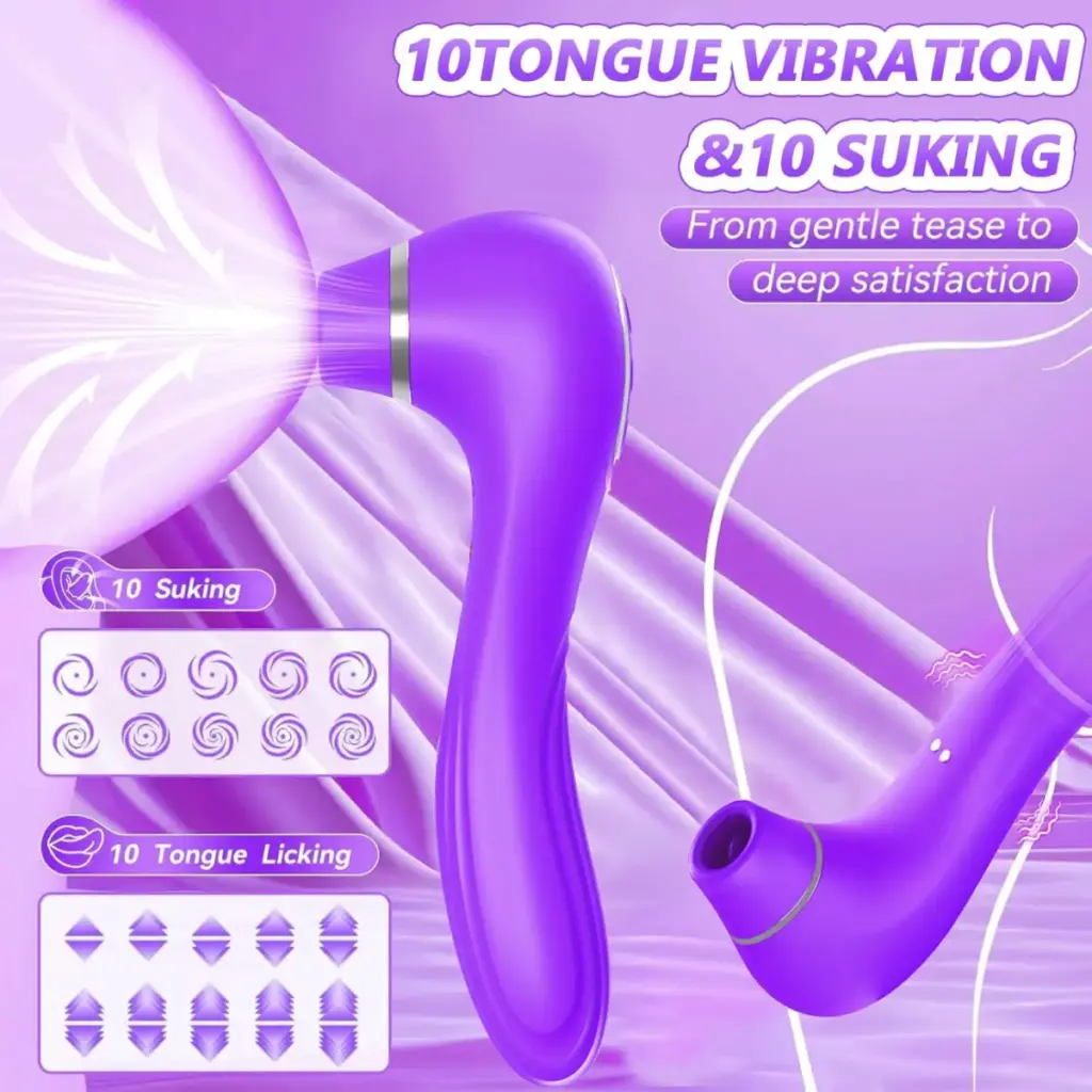 Succhia-clitoride con app – stimolatore 3 in 1 controllabile a distanza – foto 4
