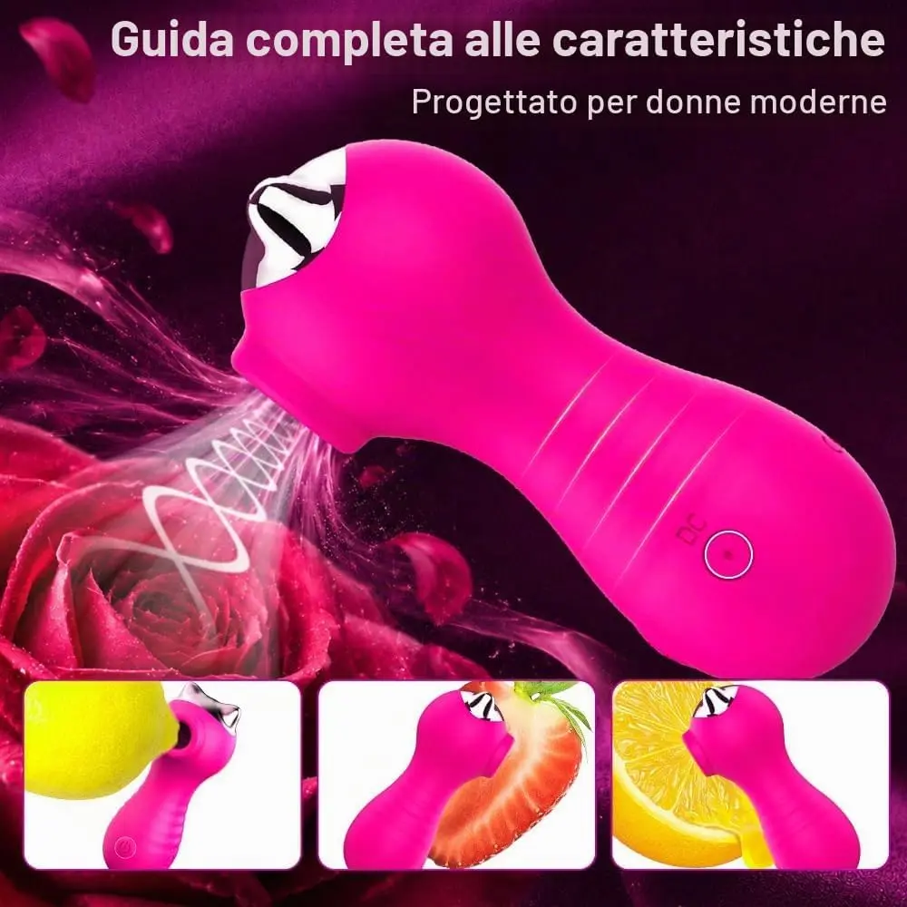 Succhia-clitoride 2 in 1 con stimolatore punto G – foto 3