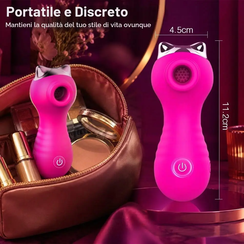Succhia-clitoride 2 in 1 con stimolatore punto G – foto 5