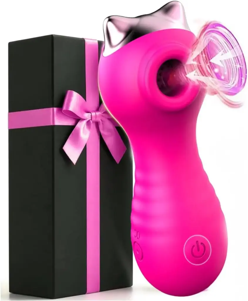 Succhia-clitoride 2 in 1 con stimolatore punto G