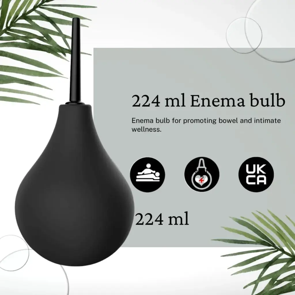 T2 doccetta anale a pera da 224 ml con 2 cannule – foto 4
