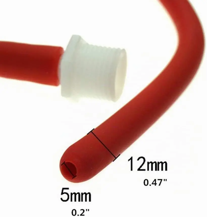 Tubo per doccetta anale in silicone – 50 e 150 cm – foto 3